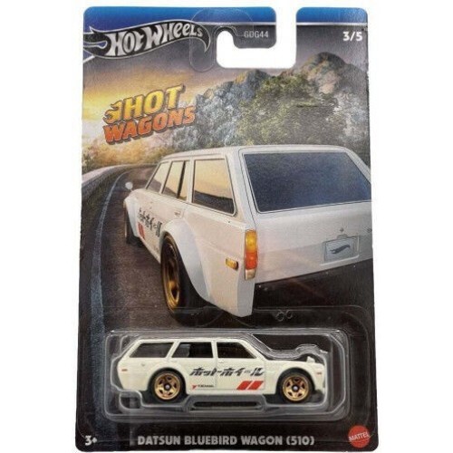 Hot Wheels Hot Wagons 1:64 Datsun Bluebird Wagon (510) (HWR56/HRR88)