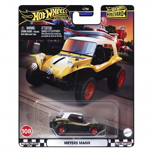 Hot Wheels Premium Real Riders Boulevard 1:64 - Meyers Manx  (HRT57/GJT68)