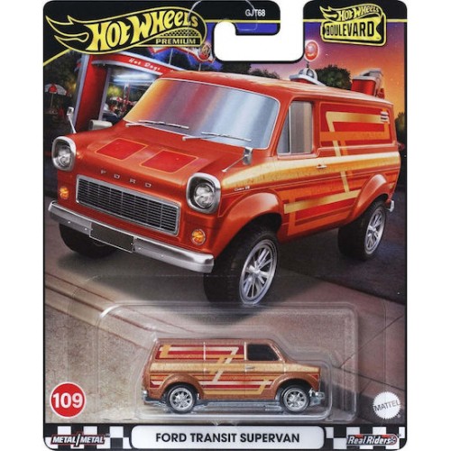 Hot Wheels Premium Real Riders Boulevard 1:64 - MBK VAN (HRT67/GJT68)