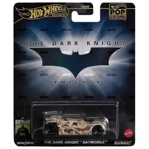 Hot Wheels Premium 1:64 Pop Culture The Dark Knight Batmobile (HXD63/HXD97)