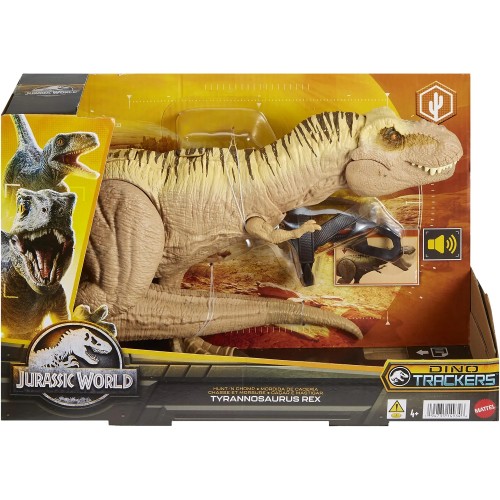 Jurassic World T-Rex Ανιχνεύει και Δαγκώνει (HNT62)