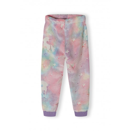 Minoti Πυτζάμες Glow In The Dark Fleece Unicorns (20PJ7)