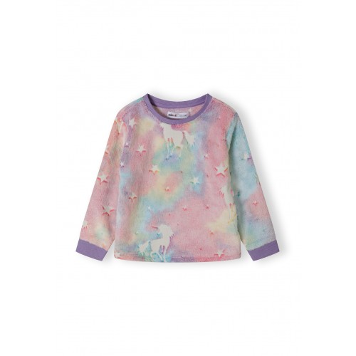 Minoti Πυτζάμες Glow In The Dark Fleece Unicorns (20PJ7)