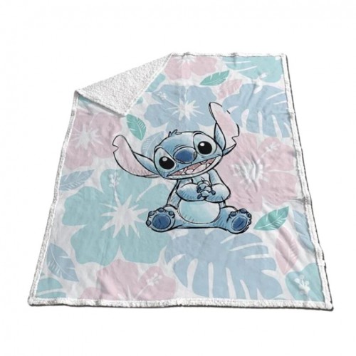 Disney Stitch Κουβέρτα Sherpa 130x170εκ. (90698)