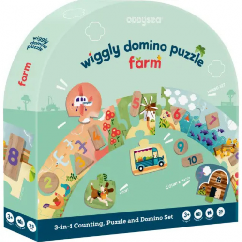 Oddy At Sea 3 In 1 Αριθμητική, Puzzle και Ντόμινο (28452)