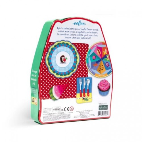 Eeboo Picnic Shaped Spinner Game (GMSPIC)