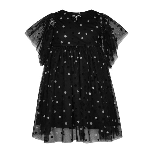 Two In A Castle Φόρεμα Black Dalia Polka Dots (T5574)