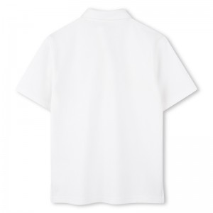 Timberland Short Sleeves Polo White Teen (T60437)