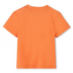 Timberland Short Sleeves Tee-Shirt Πορτοκαλί Baby (T60508)