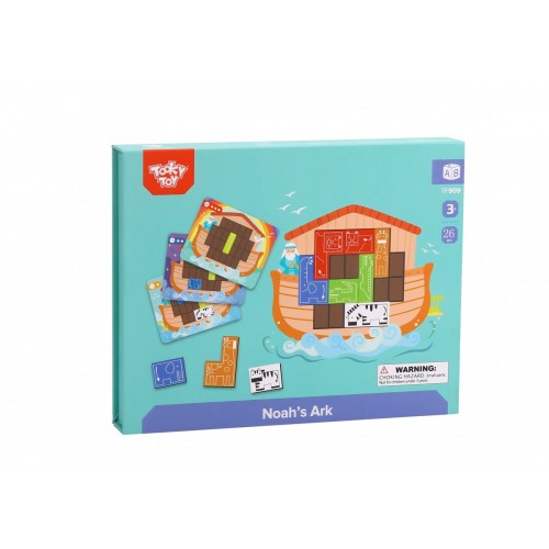 Tooky Toy Puzzle Μαγνητικό 26τεμ Κιβωτός του Νώε (TF909)