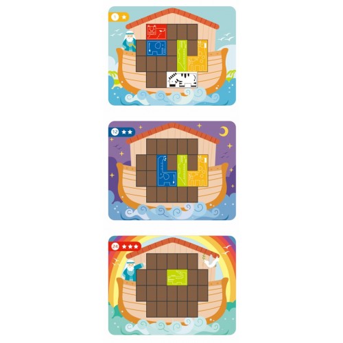 Tooky Toy Puzzle Μαγνητικό 26τεμ Κιβωτός του Νώε (TF909)