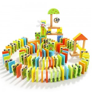 Top Bright Frog Domino (7122)