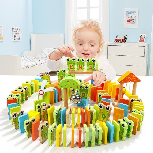 Top Bright Frog Domino (7122)