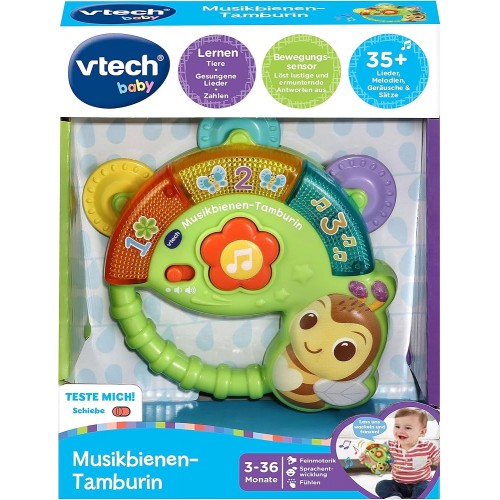 VTech Ταμπουρίνο Μουσικό (Γερμανική Γλώσσα) (80-558604)