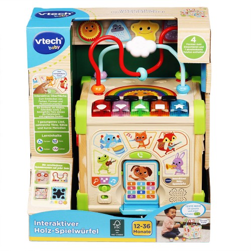 VTech Κύβος Δραστηριοτήτων (Γερμανική Γλώσσα) (80-617104)