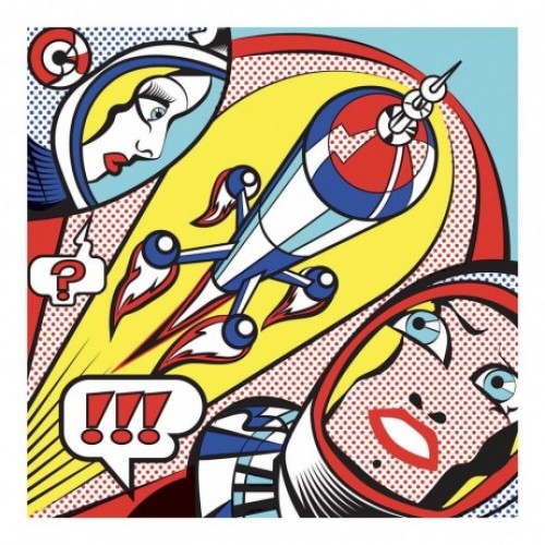 Djeco Ζωγραφική με Μαρκαδόρους Σούπερ Ήρωες Roy Lichtenstein (09376)