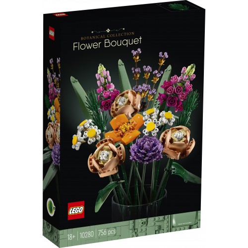 Lego Icons Expert Flower Bouquet Artificial Flowers Μπουκέτο Λουλουδιών (10280)