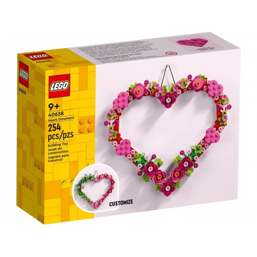 Lego Heart Ornament (40638)