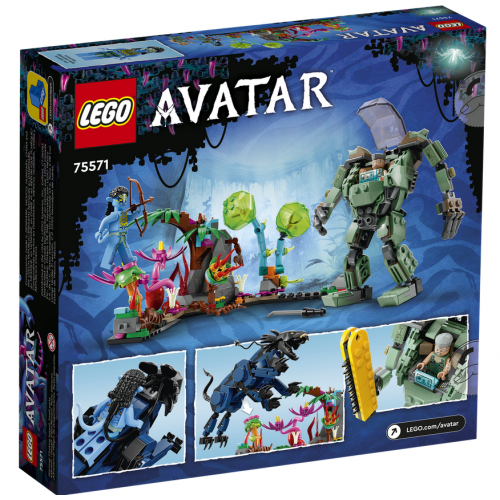 Lego Avatar Neytiri & Thanator vs. AMP Suit Quaritch (75571)