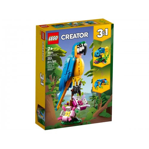 Lego Creator 3in1 Exotic Parrot (31136)