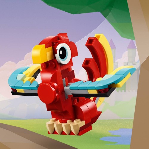 Lego Creator 3in1 Red Dragon (31145)