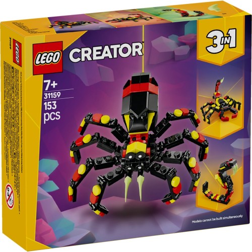 Lego Creator 3in1 Wild Animals: Surprising Spider (31159)