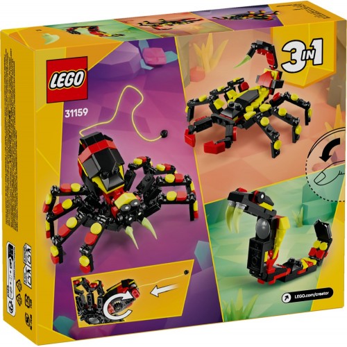 Lego Creator 3in1 Wild Animals: Surprising Spider (31159)