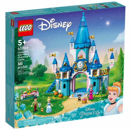 Lego Disney Princess Cinderella and Prince Charming's Castle (43206)