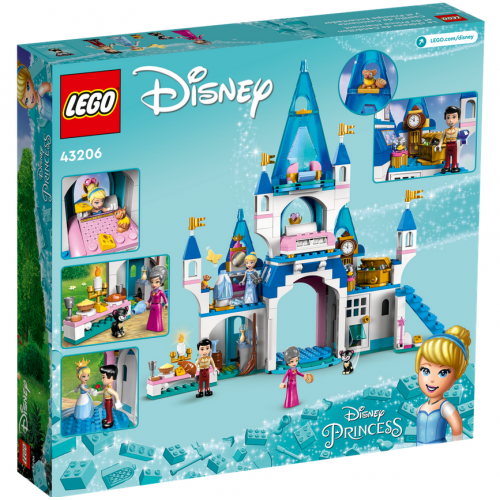 Lego Disney Princess Cinderella and Prince Charming's Castle (43206)