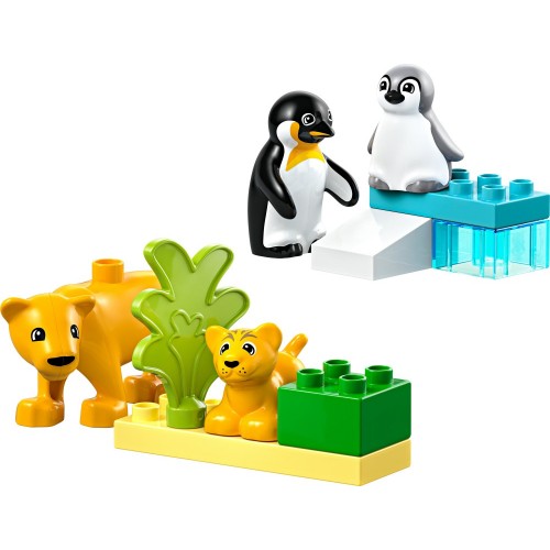 Lego Duplo Wild Animal Families: Penguins & Lions (10442)