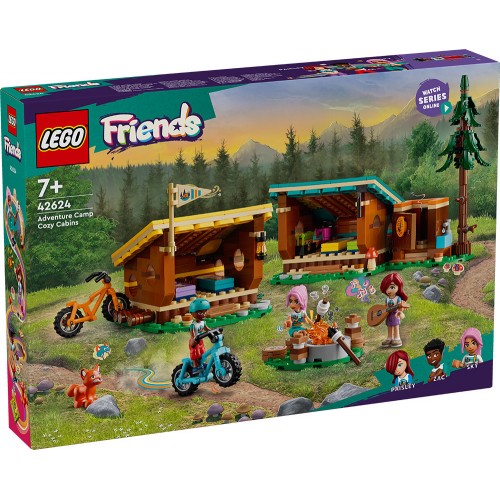 Lego Friends Adventure Camp Cozy Cabins (42624)