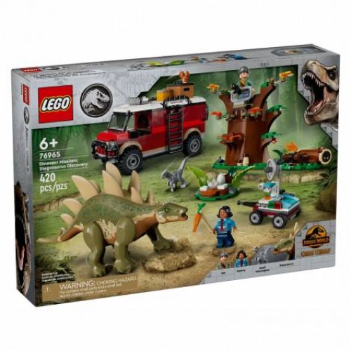 Lego urassic World Dinosaur Missions: Stegosaurous Discovery (76965)