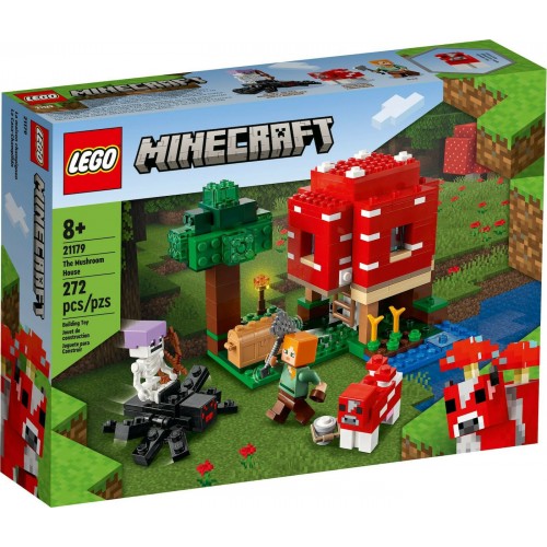 Lego Minecraft The Mushroom House (21179)