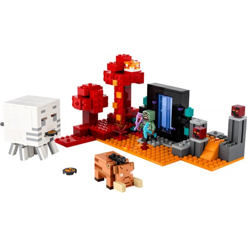 Lego Minecraft The Nether Portal Ambush (21255)