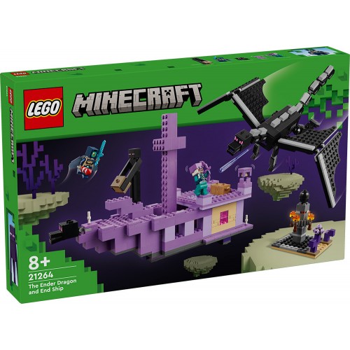 Lego Minecraft The Ender Dragon & End Ship (21264)