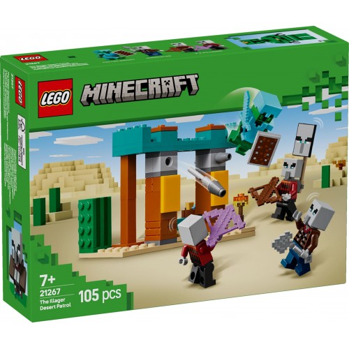 Lego Minecraft The Illager Desert Patrol (21267)