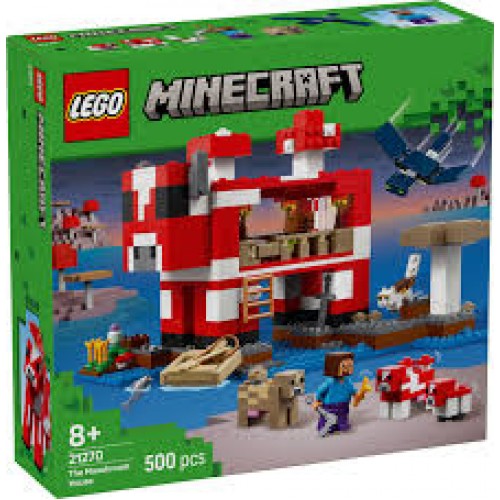 Lego Minecraft The Mooshroom House (21270)