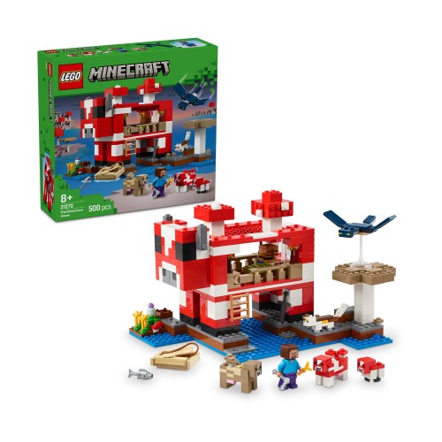 Lego Minecraft The Mooshroom House (21270)