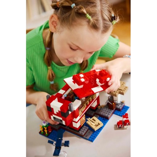 Lego Minecraft The Mooshroom House (21270)