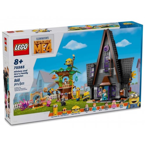 Lego Minions Minions and Gru's Family Mansion (75583)