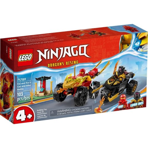 Lego Ninjago Kai and Ras's Car and Bike Battle (71789)