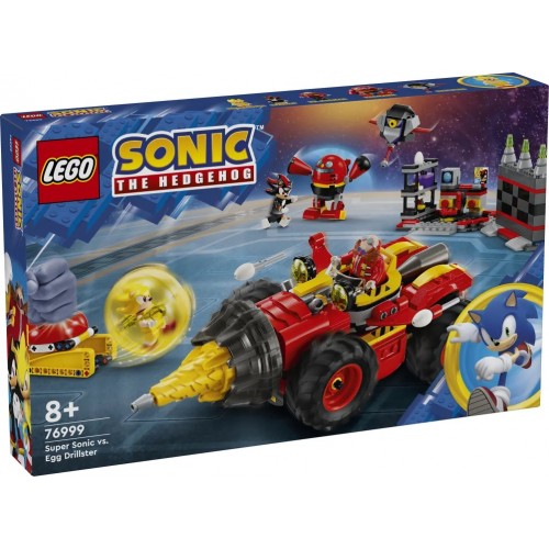 Lego Sonic The Hedgehog Super Sonic VS. Egg Drillster (76999)