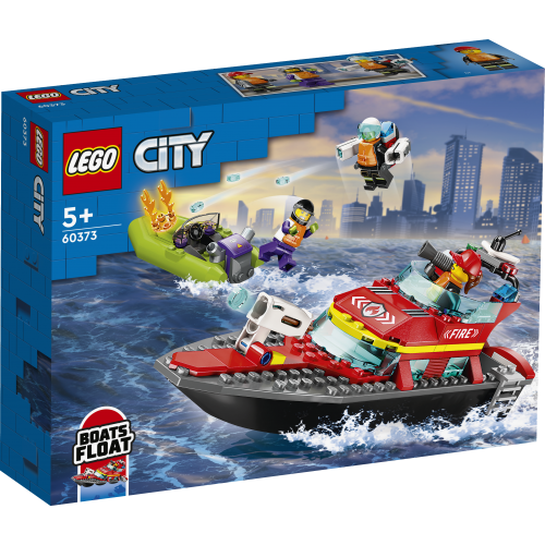 Lego City Fire Rescue Boat (60373)