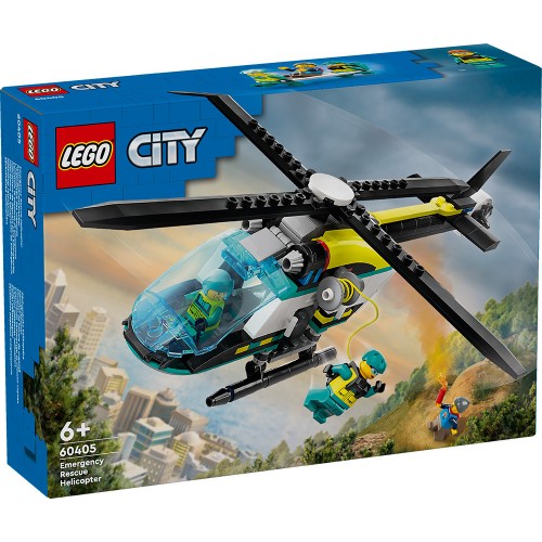 Lego City Emergency Rescue Helicopter (60405)