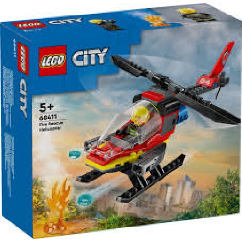 Lego City Fire Rescue Helicopter (60411)