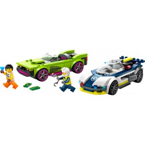 Lego City Police Car and Muscle Car Chase (60415)