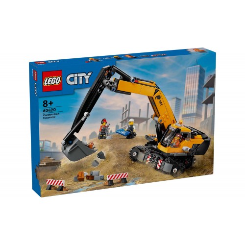 Lego City Yellow Construction Excavator (60420)