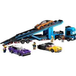 Lego City Car Transporter Truck With Sports Car Set (60408)