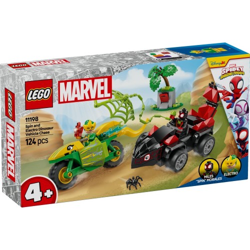 Lego Super Heroes Spin & Electro Dinosaur Vehicle Chase (11198)