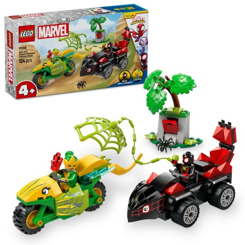 Lego Super Heroes Spin & Electro Dinosaur Vehicle Chase (11198)